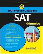 SAT: 1,001 Practice Questions For Dummies 9781119215844 by Woldoff, Ron