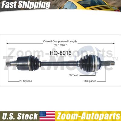 For 1995 1996 1997 Honda Accord Front Left Driver Side CV Axle