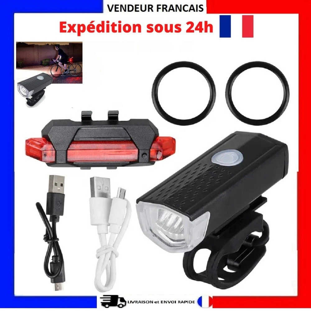 Clairage vélo led rechargeable sale