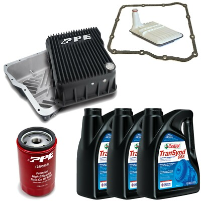 #ad ACDelco Allison 1000 Transmission Kit amp; PPE Black Deep Pan For 01 19 GM Trucks $609.99