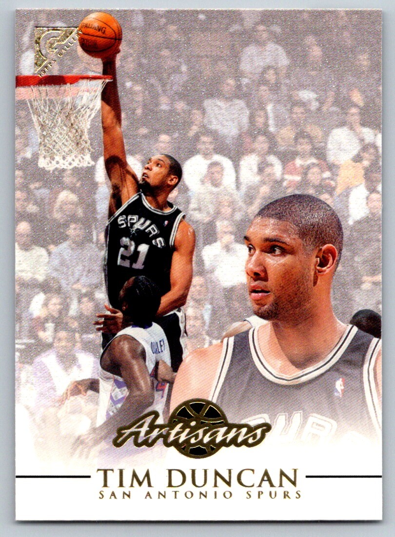 Tim Duncan 1999-00 Topps Gallery Artisans #121 Spurs
