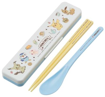Skater Combi set Chopstick spoon set Pocket monster cafe art 18