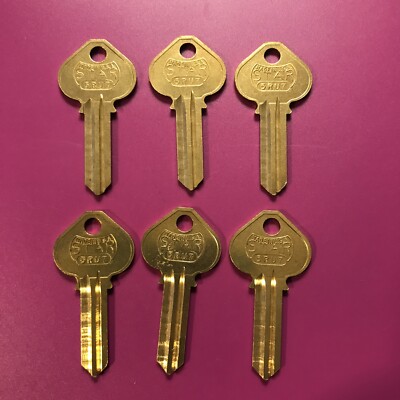 Star 5RU7 Key Blanks    Set of 6   Locksmith                               [B9]