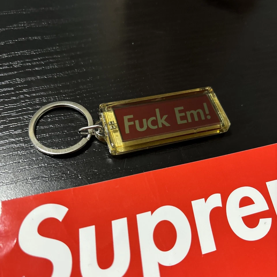 SUPREME FLASHING KEYCHAIN FW13 - F EM! KEYCHAIN 2013 LIMITED BOX LOGO KEYCHAIN - Image 4 of 4