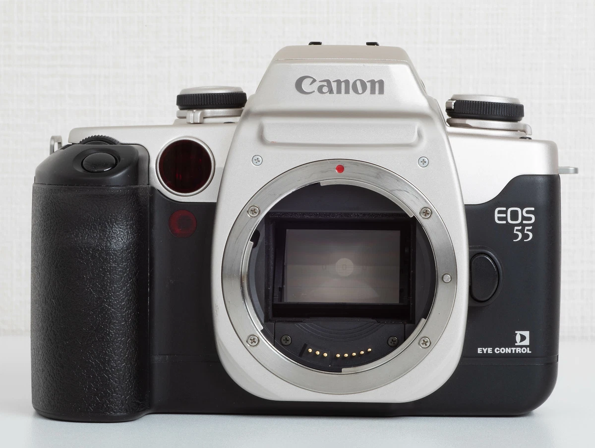 【EXC】Canon EOS55 35mm SLR Beautiful Film Camera Ai Focus with Video