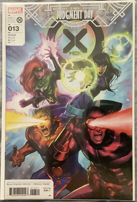 X-MEN #13 - COVER A COCCOLO - AXE JUDGMENT DAY (Marvel, 2022, First Print)