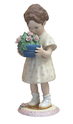 Jessie Willcox Smith Collection Rosebuds Lenox 1991 Porcelain Figurine 6.5'' VTG