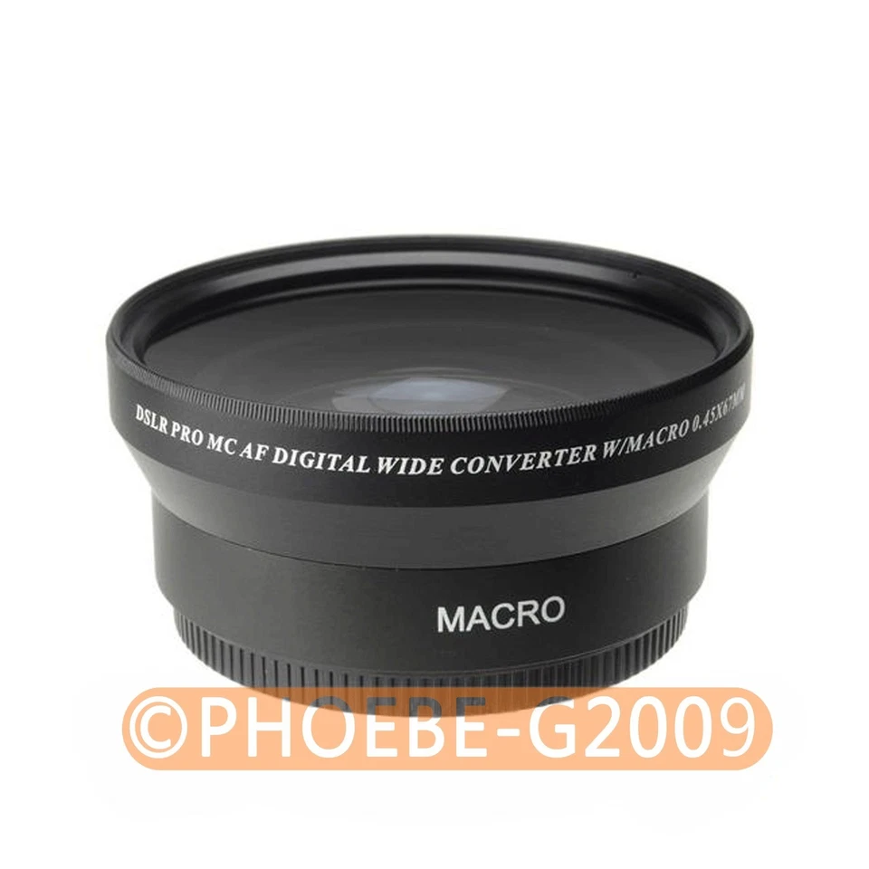 67mm 0.45x WIDE Angle + Macro Conversion LENS 67  0.45 - Image 2 of 4