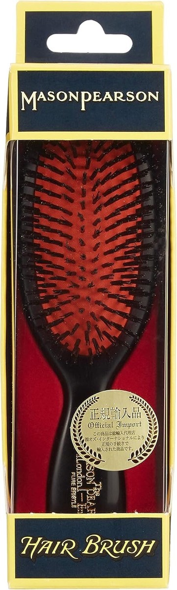 ヘアブラシ・コーム MASON PEARSON POCKET BRISTLE DARK RUBY NEW MASON PEARSON Pocket Bristle Dark Ruby Hair Brush Body