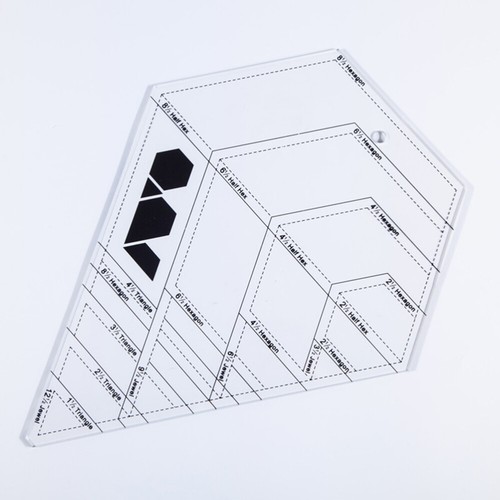 Patchwork Rulers Acrylic Quilting Rules Sewing Measure Tool Quilled