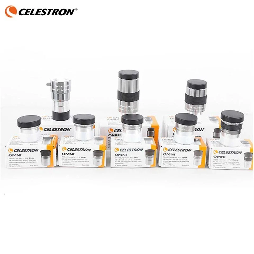 Ocular Omni Plossl Celestron 4/6/9/12/15/32/40 mm 1,25" para telescopio de astronomía Foto 3 de 4