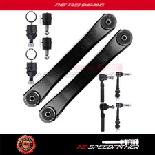 10 Pcs For 2000-2001 Dodge Ram 1500 Front Control Arm Ball Joint Tie Rod End