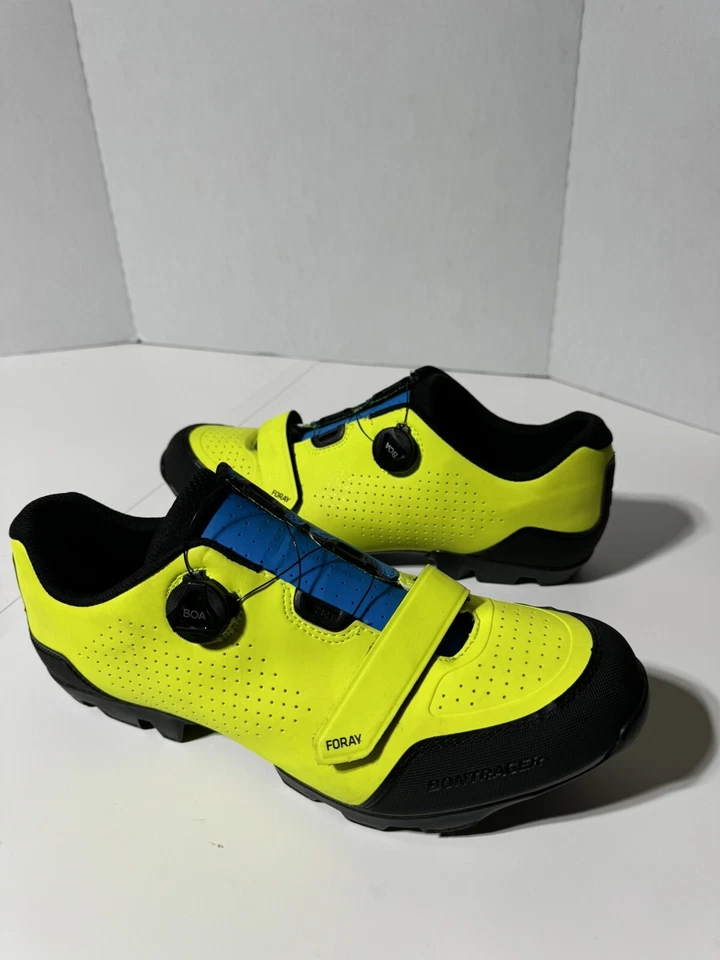 Zapatos Bontrager Foray Trek Mountain BOA Hombres Amarillo Radioactivo Waterloo 48 Foto 2 de 4