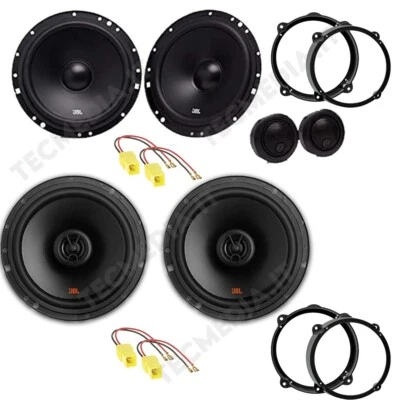 Kit 6 Haut-Parleurs JBL Avant Arrière 2 Voies Pour Alfa Romeo 147 2001- - Photo 1/4