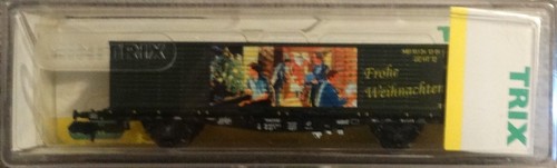 Trix    91014   (Spur N)   Containerwagen - Weihnachten 2001 + OVP - A2 | Zustand: Gebraucht