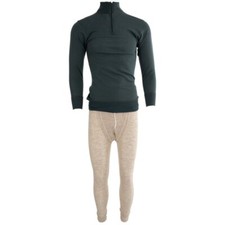 Italian Air Force 100% wool long john sets, Size S, NOS (new) Cd., free shipping