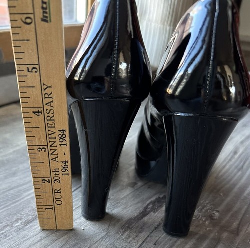 Calvin Klein Women’s Black High Heels Pumps Slip On Dress Shoes Sz 6M Carley SEE - Picture 8 of 20
