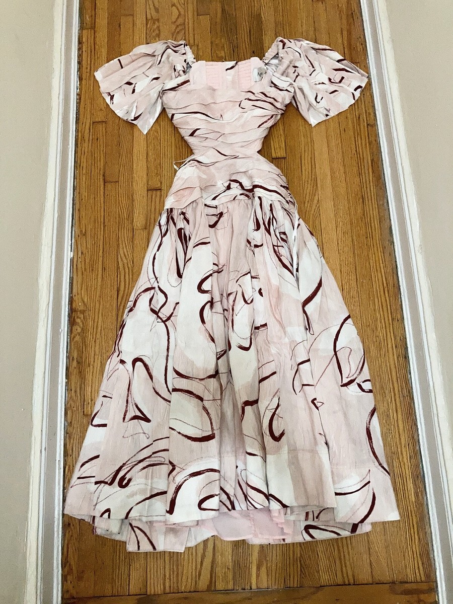 【Aje.】Marianne Ruched Midi Dress AJE Marianne Ruched Midi Dress Size US4 / AU8 Orig. $695 NEW