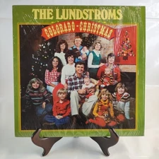 Colorado Christmas The Lundstroms Album Vtg Original Sleeve Retro Gift Festive