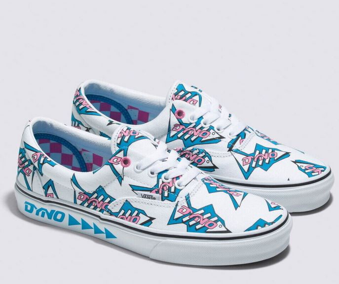 NWOB Vans X Our Legends GT Era Shoes DYNO White Blue Pink
