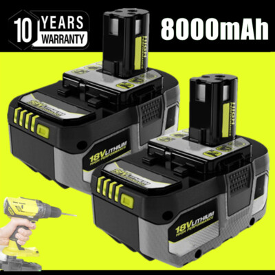 #ad For RYOBI Battery PBP005 BP003 P197 LITHIUM 18V ONE 4Ah 6Ah 2Ah Battery NEW $18.89