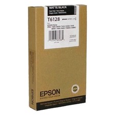 Epson T6128 inchiostro stilo Pro 7400 9400 7450 9450 7800 9800 nero opaco