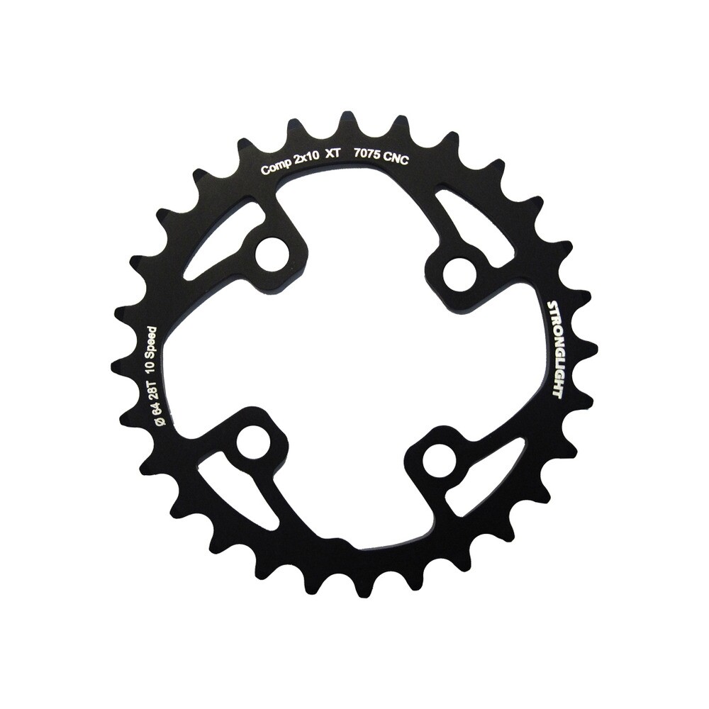 corona shimano xt 785 30d 2x10v nero CC660830 STRONGLIGHT guarnitura