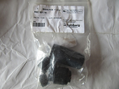 Lumberg RSC301/16 Electrical Plug Assembly NEW!!! Factory Sealed Bag Free Ship