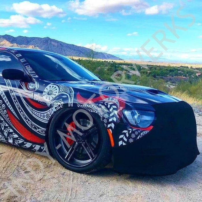 CHRYSLER 300 NOVISTRETCH FRONT BRA HIGH TECH STRETCH MASK FITS ALL 05-23 - Image 2 of 4