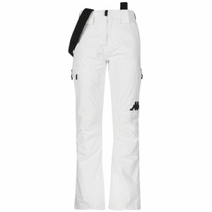 pantaloni kappa donna bianche