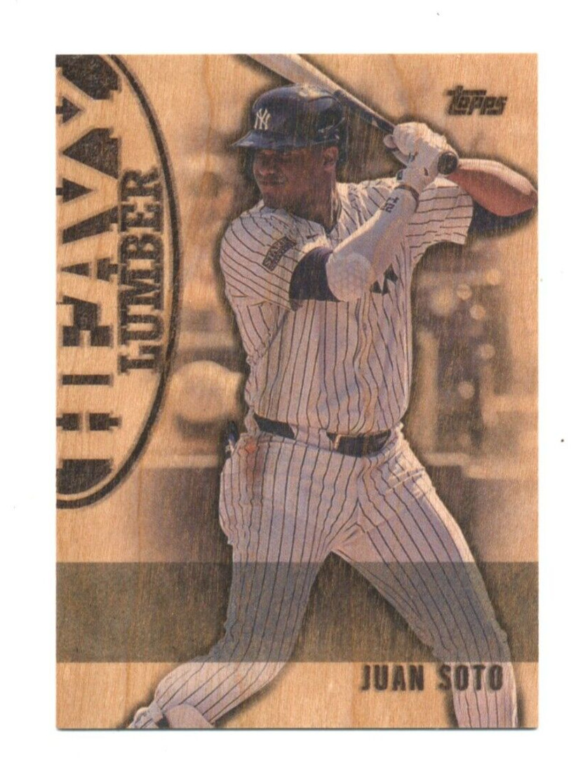 2024 Topps Update Heavy Lumber HL-62 Juan Soto SSP Yankees