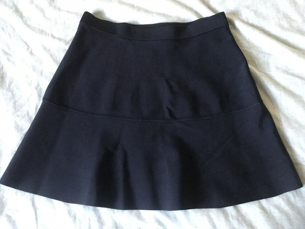 Black a top line skirt zara
