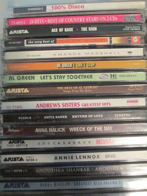 Pop Rock Folk Country etc cds your choice 6 for $18 FS or $3 + flat Shipping