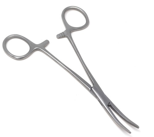Surgical Hemostat Kelly Locking Forceps Clamp Straight Curved Artery Veterinary - Picture 33 of 59