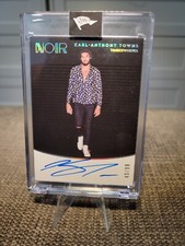 2018-19 Panini Noir Basketball Karl-Anthony Towns Showtime Auto on card /99