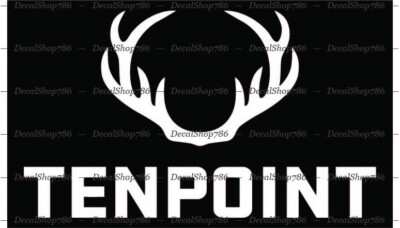 TenPoint Crossbows - Outdoor Sports/Hunting- Vinyl Die-Cut Peel N' Stick Decals
