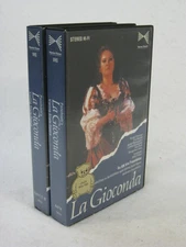 Home Vision LA GIOCONDA An Opera in four acts 2 VHS Tapes c. 1986