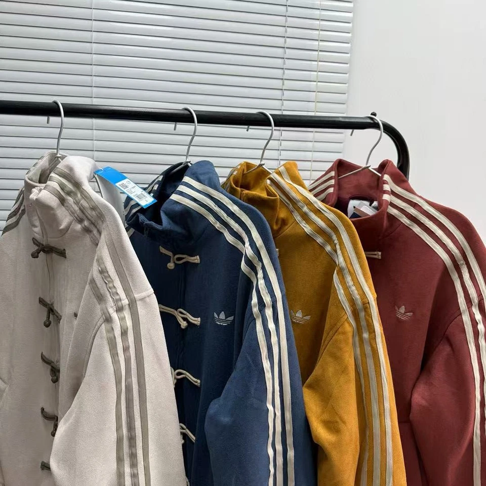 Chaqueta Adidas Originales Año de la Serpiente Limitada Versátil Suelta Manga Larga Foto 2 de 4