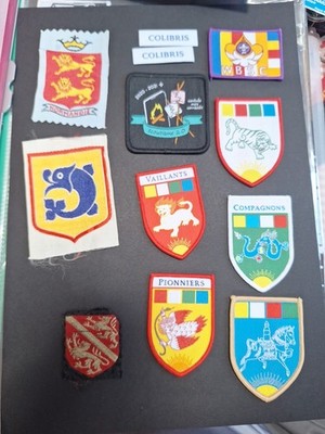 Pfadfinderabzeichen FRANZÖSISCH X 12