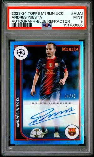 2023 Merlin Chrome André Refractor /75