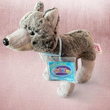Rare Webkinz Ganz Coyote Plushie, Brand New with Unused Code, Y2K Nostalgia 