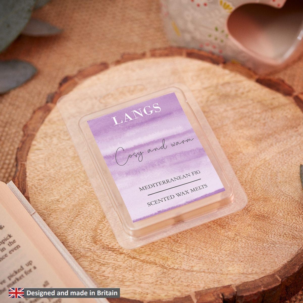 Wax Melts Scented Melt Set 6 Snap Bars Fragrance Langs Mediterranean Fig Scent