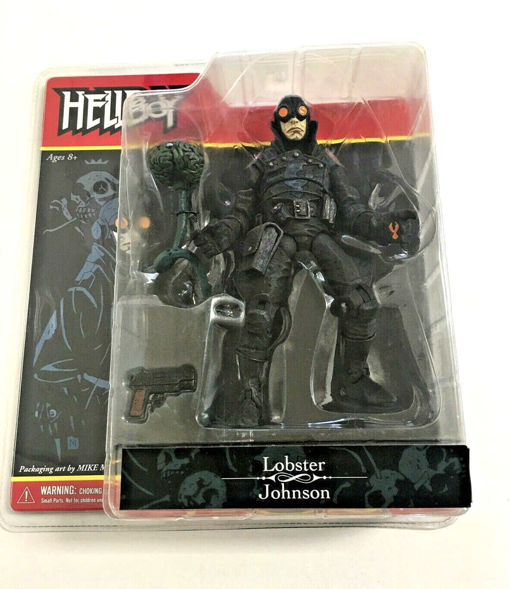 日*4様 メズコ　MEZCO ヘルボーイ　ロブスター・ジョンソン　アクションフィ Lobster Johnson 2005 Mezco Hellboy Comic Series 1 Action Figure