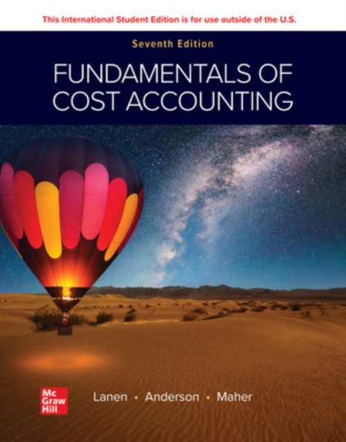 Fundamentals of Cost Accounting ISE by Michael Maher (Paperback Book)