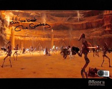 Nick Goody Signed Star Wars Episode II SFX 8x10 Photo Beckett Authenticated