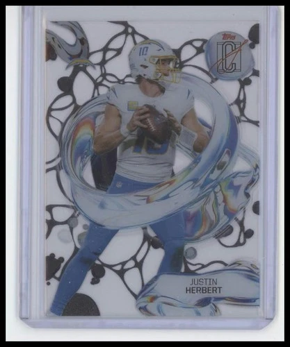 2025 Topps Signature Justin Herbert Base (RAW)