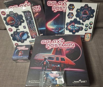 Galaxy Postman - Black Hole Pledge + Ressource Tokens, Neu