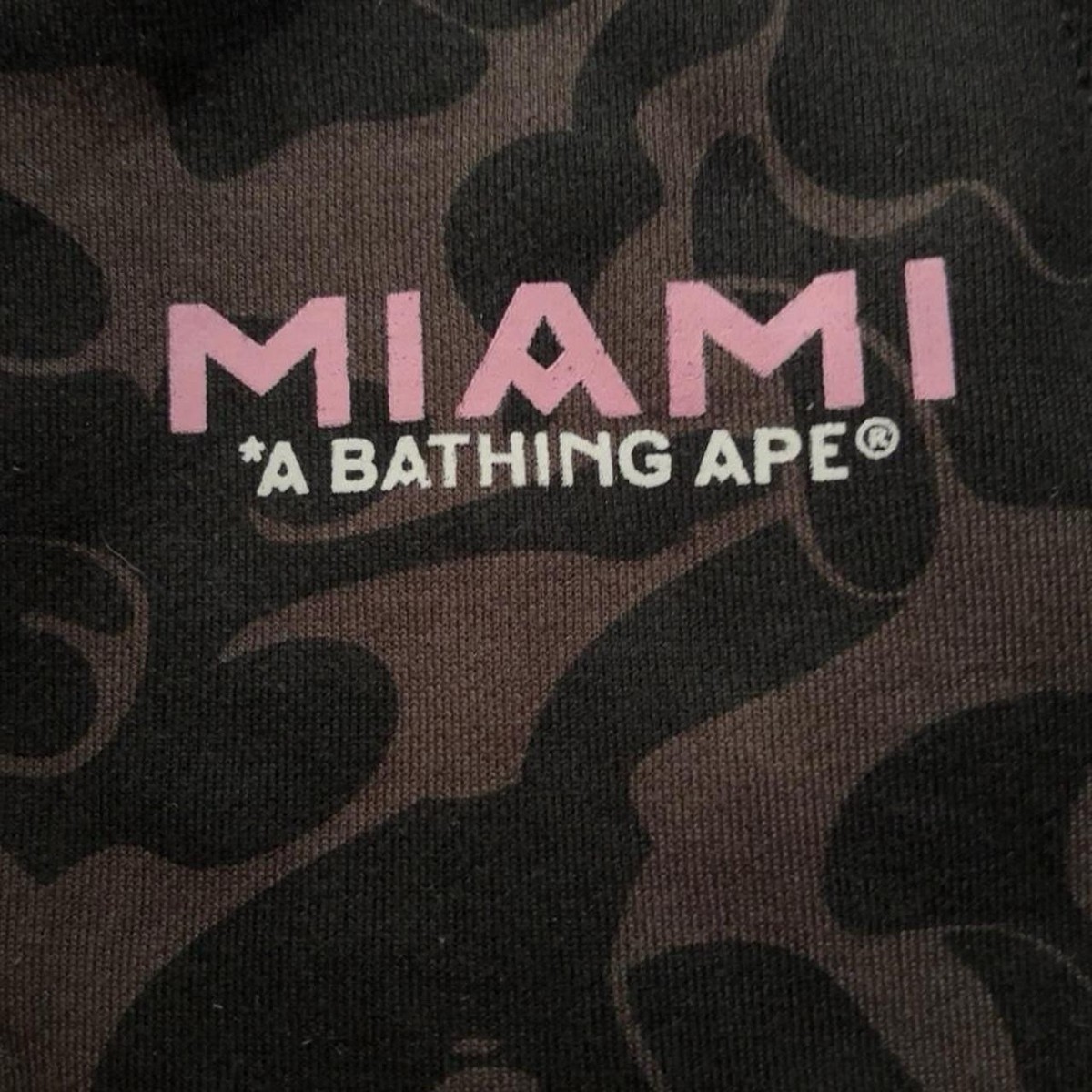 A Bathing Ape x Inter Miami CF Camouflage Sweat Shorts Cotton