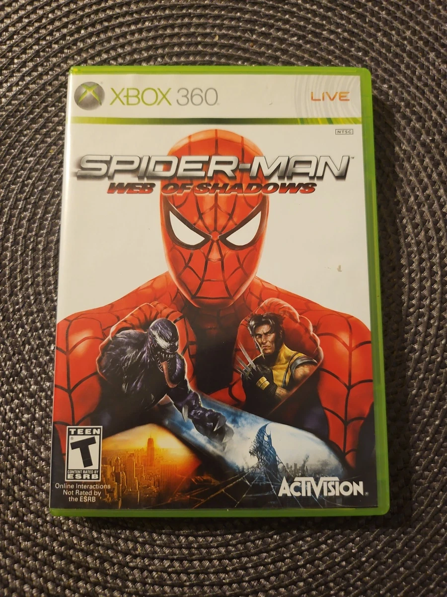 【中古】 SPIDER-MAN WEB OF SHADOWS (XBOX360 輸入版 北米) Microsoft Xbox 360 Spider-Man: Web of Shadows Video Games for sale