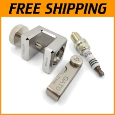 Compact Stainless Steel Feeler Gauge for M14 x 1.5 Spark Plugs - 11.3 Ounces